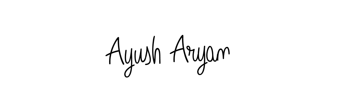 Best and Professional Signature Style for Ayush Aryan. Angelique-Rose-font-FFP Best Signature Style Collection. Ayush Aryan signature style 5 images and pictures png