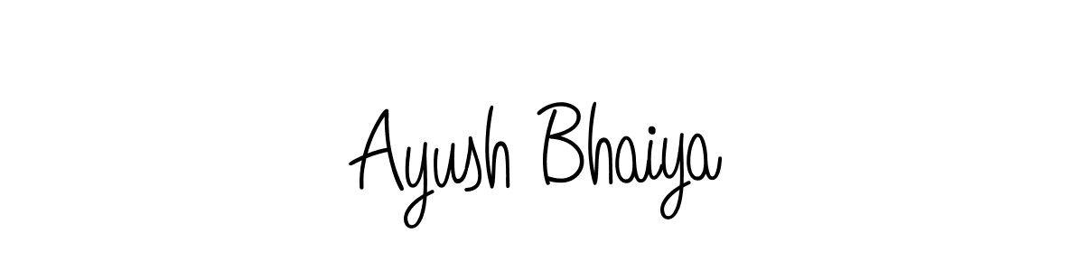 Also You can easily find your signature by using the search form. We will create Ayush Bhaiya name handwritten signature images for you free of cost using Angelique-Rose-font-FFP sign style. Ayush Bhaiya signature style 5 images and pictures png
