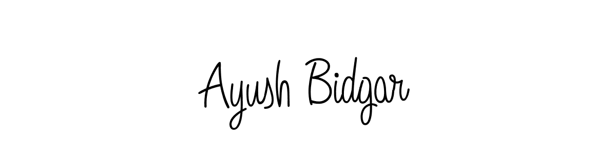 Make a beautiful signature design for name Ayush Bidgar. Use this online signature maker to create a handwritten signature for free. Ayush Bidgar signature style 5 images and pictures png