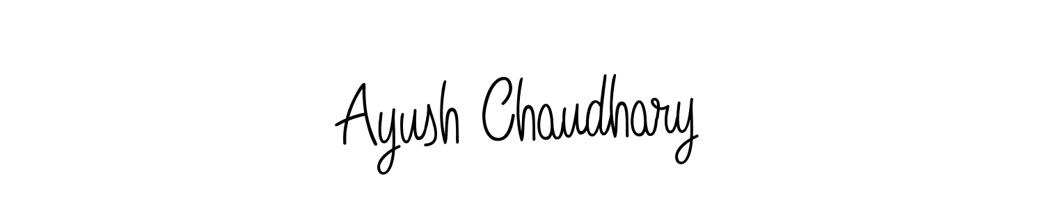 Similarly Angelique-Rose-font-FFP is the best handwritten signature design. Signature creator online .You can use it as an online autograph creator for name Ayush Chaudhary. Ayush Chaudhary signature style 5 images and pictures png