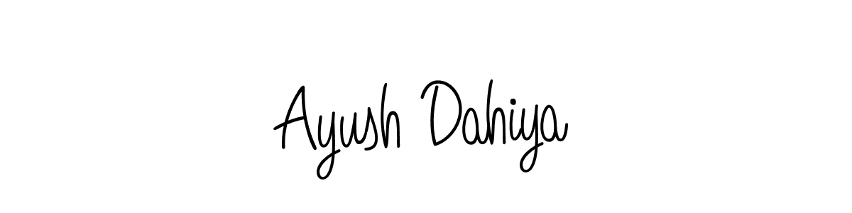 Also You can easily find your signature by using the search form. We will create Ayush Dahiya name handwritten signature images for you free of cost using Angelique-Rose-font-FFP sign style. Ayush Dahiya signature style 5 images and pictures png