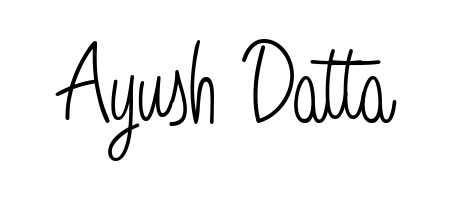 Express your personality with a custom Ayush Datta signature crafted with Angelique-Rose-font-FFP typography. Free transparent PNG download available. Ayush Datta signature style 5 images and pictures png