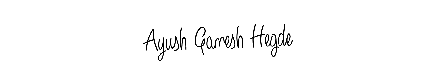 Once you've used our free online signature maker to create your best signature Angelique-Rose-font-FFP style, it's time to enjoy all of the benefits that Ayush Ganesh Hegde name signing documents. Ayush Ganesh Hegde signature style 5 images and pictures png