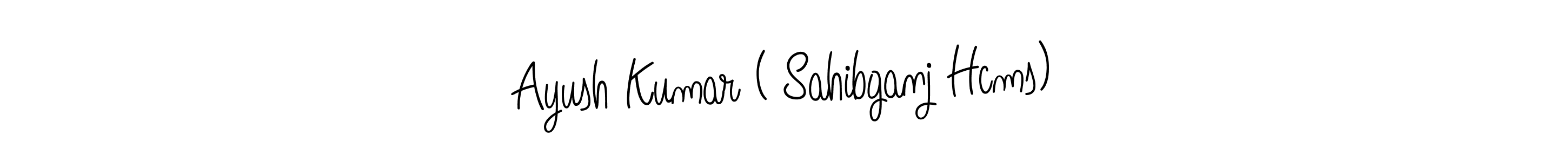Create a beautiful signature design for name Ayush Kumar ( Sahibganj Hcms). With this signature (Angelique-Rose-font-FFP) fonts, you can make a handwritten signature for free. Ayush Kumar ( Sahibganj Hcms) signature style 5 images and pictures png
