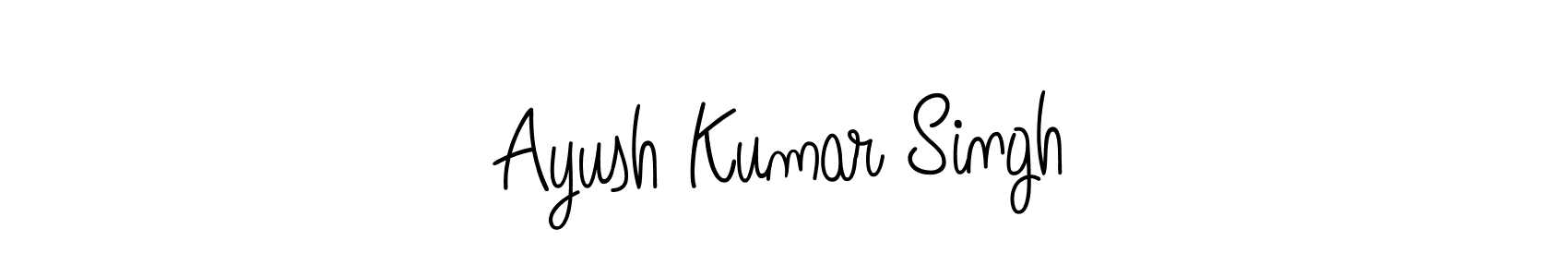 if you are searching for the best signature style for your name Ayush Kumar Singh. so please give up your signature search. here we have designed multiple signature styles  using Angelique-Rose-font-FFP. Ayush Kumar Singh signature style 5 images and pictures png