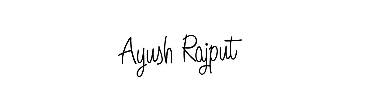 if you are searching for the best signature style for your name Ayush Rajput. so please give up your signature search. here we have designed multiple signature styles  using Angelique-Rose-font-FFP. Ayush Rajput signature style 5 images and pictures png