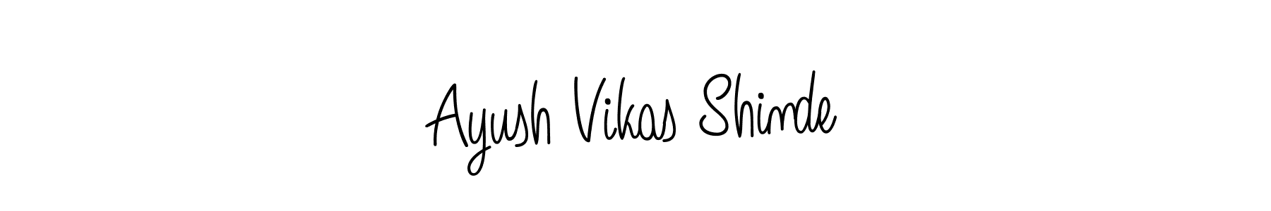 if you are searching for the best signature style for your name Ayush Vikas Shinde. so please give up your signature search. here we have designed multiple signature styles  using Angelique-Rose-font-FFP. Ayush Vikas Shinde signature style 5 images and pictures png
