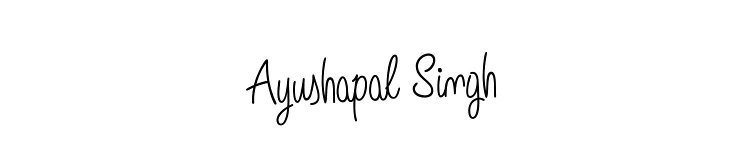 How to make Ayushapal Singh signature? Angelique-Rose-font-FFP is a professional autograph style. Create handwritten signature for Ayushapal Singh name. Ayushapal Singh signature style 5 images and pictures png