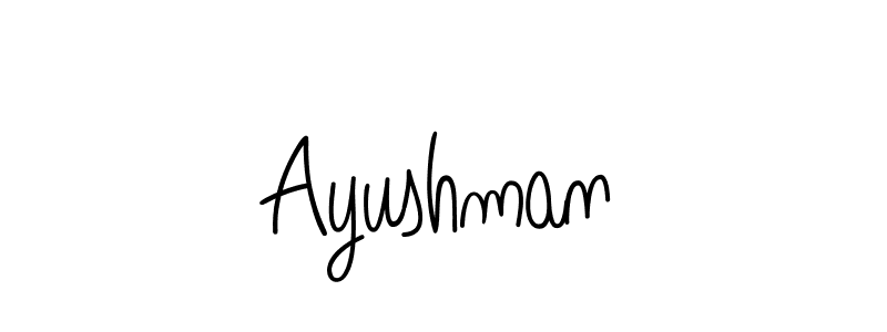 if you are searching for the best signature style for your name Ayushman. so please give up your signature search. here we have designed multiple signature styles  using Angelique-Rose-font-FFP. Ayushman signature style 5 images and pictures png