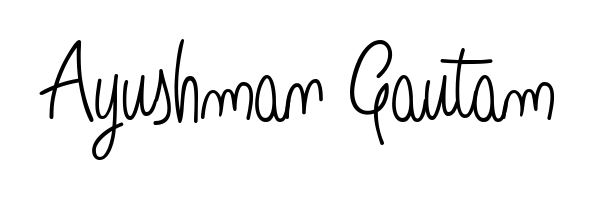 Make a short Ayushman Gautam signature style. Manage your documents anywhere anytime using Angelique-Rose-font-FFP. Create and add eSignatures, submit forms, share and send files easily. Ayushman Gautam signature style 5 images and pictures png