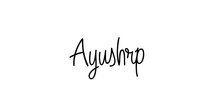 You can use this online signature creator to create a handwritten signature for the name Ayushrp. This is the best online autograph maker. Ayushrp signature style 5 images and pictures png