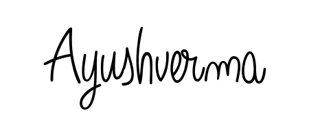 See photos of Ayushverma official signature. Check more albums & portfolios. Read reviews & check more about Angelique-Rose-font-FFP font. Ayushverma signature style 5 images and pictures png