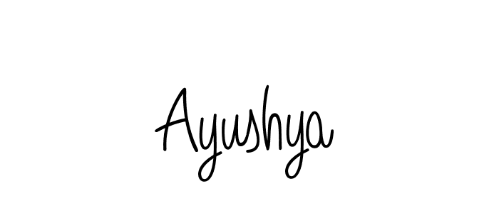 How to make Ayushya signature? Angelique-Rose-font-FFP is a professional autograph style. Create handwritten signature for Ayushya name. Ayushya signature style 5 images and pictures png