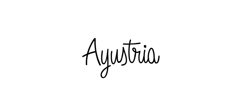 Make a beautiful signature design for name Ayustria. Use this online signature maker to create a handwritten signature for free. Ayustria signature style 5 images and pictures png