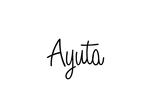 Also You can easily find your signature by using the search form. We will create Ayuta name handwritten signature images for you free of cost using Angelique-Rose-font-FFP sign style. Ayuta signature style 5 images and pictures png