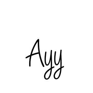 Create a beautiful signature design for name Ayy. With this signature (Angelique-Rose-font-FFP) fonts, you can make a handwritten signature for free. Ayy signature style 5 images and pictures png