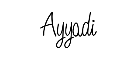 Looking for an artistic signature for Ayyadi? The Angelique-Rose-font-FFP calligraphy style gives a sophisticated flow suitable for business cards and emails. Ayyadi signature style 5 images and pictures png