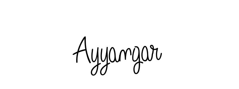 Make a beautiful signature design for name Ayyangar. Use this online signature maker to create a handwritten signature for free. Ayyangar signature style 5 images and pictures png