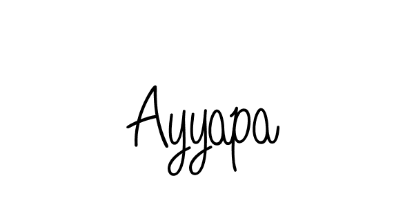 The best way (Angelique-Rose-font-FFP) to make a short signature is to pick only two or three words in your name. The name Ayyapa include a total of six letters. For converting this name. Ayyapa signature style 5 images and pictures png