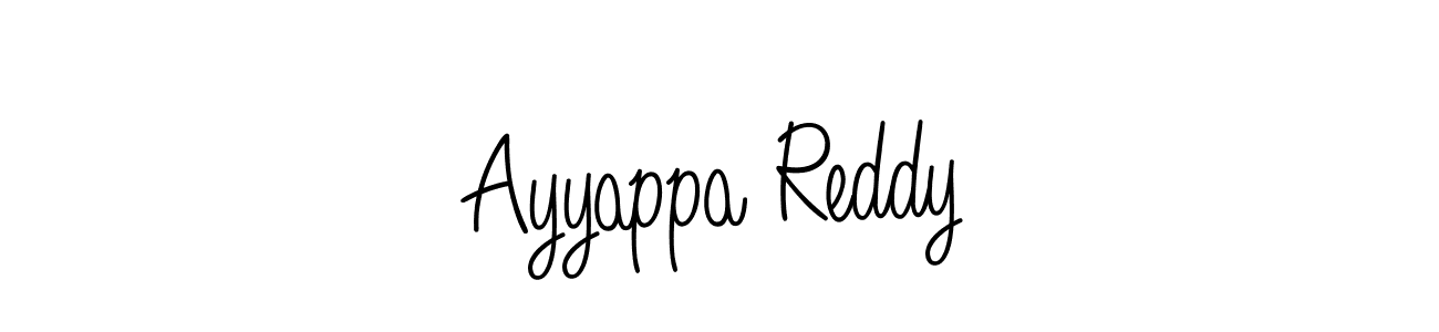 if you are searching for the best signature style for your name Ayyappa Reddy. so please give up your signature search. here we have designed multiple signature styles  using Angelique-Rose-font-FFP. Ayyappa Reddy signature style 5 images and pictures png