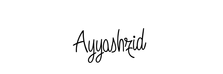 How to Draw Ayyashzid signature style? Angelique-Rose-font-FFP is a latest design signature styles for name Ayyashzid. Ayyashzid signature style 5 images and pictures png