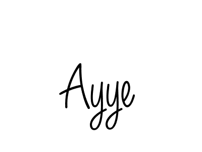 How to Draw Ayye signature style? Angelique-Rose-font-FFP is a latest design signature styles for name Ayye. Ayye signature style 5 images and pictures png
