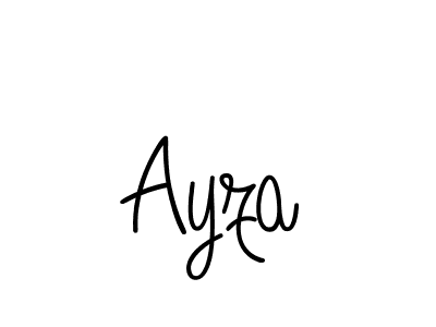 The best way (Angelique-Rose-font-FFP) to make a short signature is to pick only two or three words in your name. The name Ayza include a total of six letters. For converting this name. Ayza signature style 5 images and pictures png