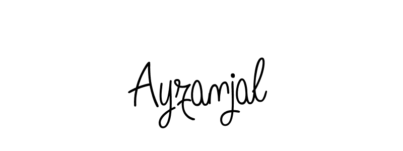 Also we have Ayzanjal name is the best signature style. Create professional handwritten signature collection using Angelique-Rose-font-FFP autograph style. Ayzanjal signature style 5 images and pictures png