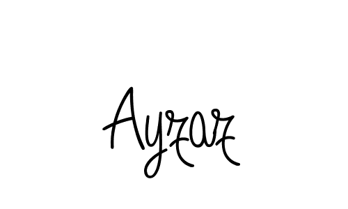 Design your own signature with our free online signature maker. With this signature software, you can create a handwritten (Angelique-Rose-font-FFP) signature for name Ayzaz. Ayzaz signature style 5 images and pictures png