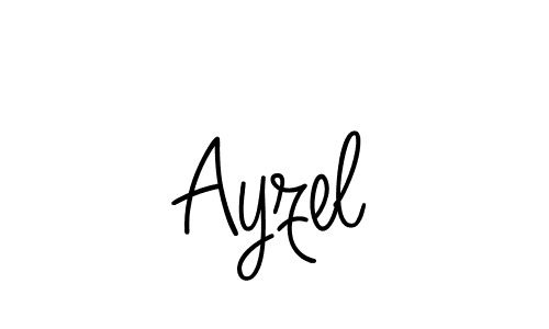Ayzel stylish signature style. Best Handwritten Sign (Angelique-Rose-font-FFP) for my name. Handwritten Signature Collection Ideas for my name Ayzel. Ayzel signature style 5 images and pictures png