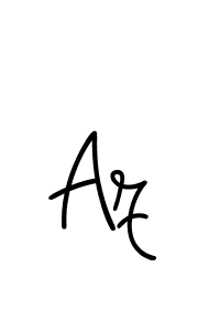 Az stylish signature style. Best Handwritten Sign (Angelique-Rose-font-FFP) for my name. Handwritten Signature Collection Ideas for my name Az. Az signature style 5 images and pictures png