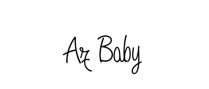 Best and Professional Signature Style for Az Baby. Angelique-Rose-font-FFP Best Signature Style Collection. Az Baby signature style 5 images and pictures png