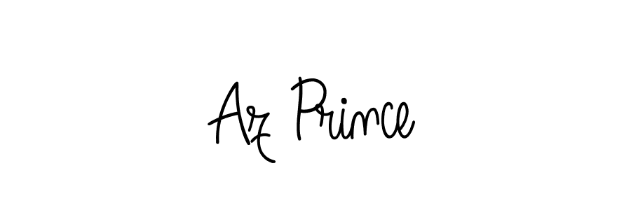 Use a signature maker to create a handwritten signature online. With this signature software, you can design (Angelique-Rose-font-FFP) your own signature for name Az Prince. Az Prince signature style 5 images and pictures png