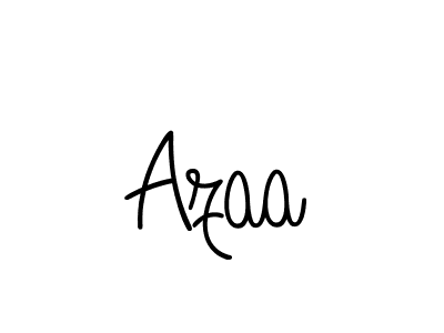 Azaa stylish signature style. Best Handwritten Sign (Angelique-Rose-font-FFP) for my name. Handwritten Signature Collection Ideas for my name Azaa. Azaa signature style 5 images and pictures png