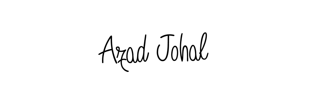 if you are searching for the best signature style for your name Azad Johal. so please give up your signature search. here we have designed multiple signature styles  using Angelique-Rose-font-FFP. Azad Johal signature style 5 images and pictures png