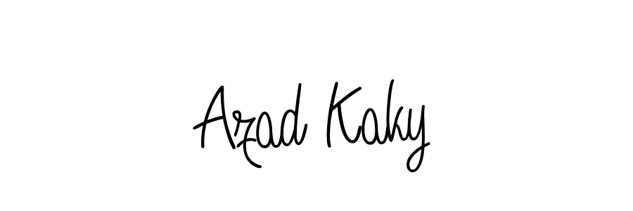 Once you've used our free online signature maker to create your best signature Angelique-Rose-font-FFP style, it's time to enjoy all of the benefits that Azad Kaky name signing documents. Azad Kaky signature style 5 images and pictures png