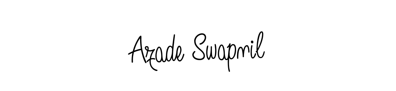 Here are the top 10 professional signature styles for the name Azade Swapnil. These are the best autograph styles you can use for your name. Azade Swapnil signature style 5 images and pictures png