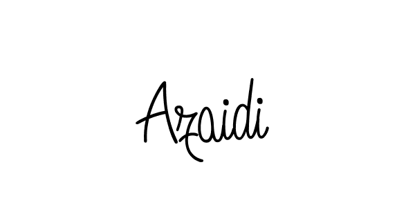 Make a short Azaidi signature style. Manage your documents anywhere anytime using Angelique-Rose-font-FFP. Create and add eSignatures, submit forms, share and send files easily. Azaidi signature style 5 images and pictures png