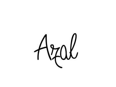 How to make Azal signature? Angelique-Rose-font-FFP is a professional autograph style. Create handwritten signature for Azal name. Azal signature style 5 images and pictures png