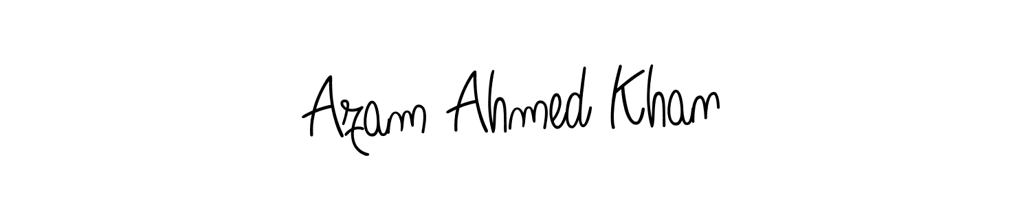 How to make Azam Ahmed Khan signature? Angelique-Rose-font-FFP is a professional autograph style. Create handwritten signature for Azam Ahmed Khan name. Azam Ahmed Khan signature style 5 images and pictures png