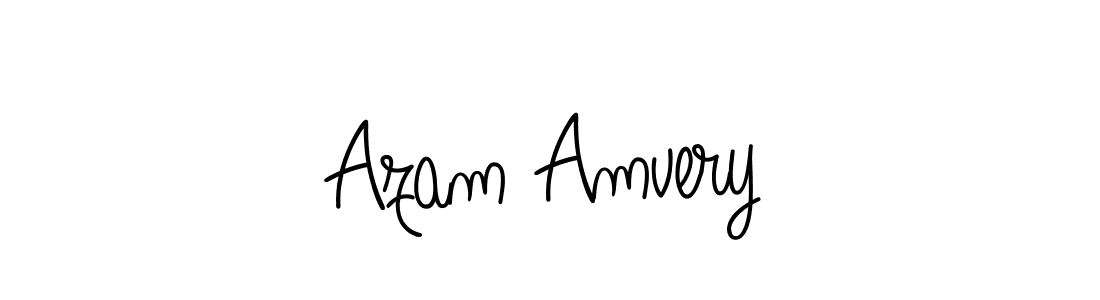 Also we have Azam Amvery name is the best signature style. Create professional handwritten signature collection using Angelique-Rose-font-FFP autograph style. Azam Amvery signature style 5 images and pictures png