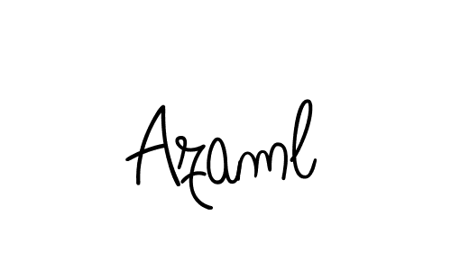 Angelique-Rose-font-FFP is a professional signature style that is perfect for those who want to add a touch of class to their signature. It is also a great choice for those who want to make their signature more unique. Get Azaml name to fancy signature for free. Azaml signature style 5 images and pictures png