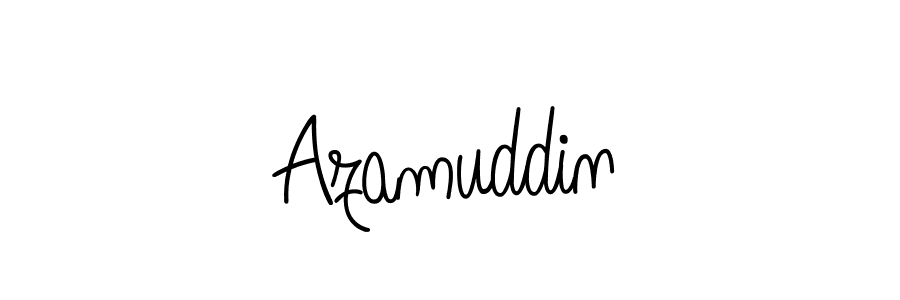 How to make Azamuddin signature? Angelique-Rose-font-FFP is a professional autograph style. Create handwritten signature for Azamuddin name. Azamuddin signature style 5 images and pictures png