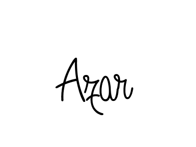 Azar stylish signature style. Best Handwritten Sign (Angelique-Rose-font-FFP) for my name. Handwritten Signature Collection Ideas for my name Azar. Azar signature style 5 images and pictures png