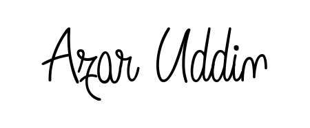Transform the name Azar Uddin into a signature masterpiece using Angelique-Rose-font-FFP font. Ideal for photographers, artists, and creators looking for watermarks. Azar Uddin signature style 5 images and pictures png