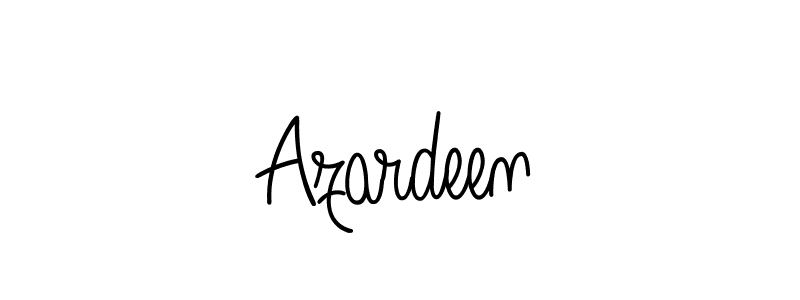 Once you've used our free online signature maker to create your best signature Angelique-Rose-font-FFP style, it's time to enjoy all of the benefits that Azardeen name signing documents. Azardeen signature style 5 images and pictures png