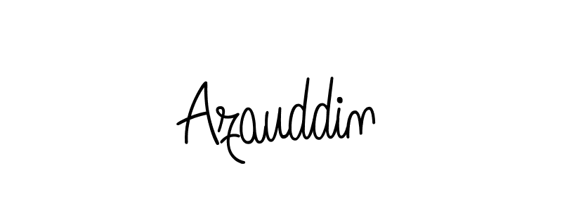 How to make Azauddin signature? Angelique-Rose-font-FFP is a professional autograph style. Create handwritten signature for Azauddin name. Azauddin signature style 5 images and pictures png