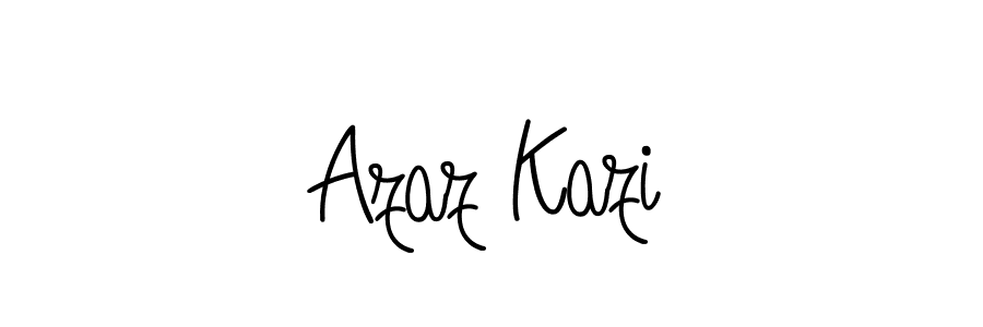 How to Draw Azaz Kazi signature style? Angelique-Rose-font-FFP is a latest design signature styles for name Azaz Kazi. Azaz Kazi signature style 5 images and pictures png