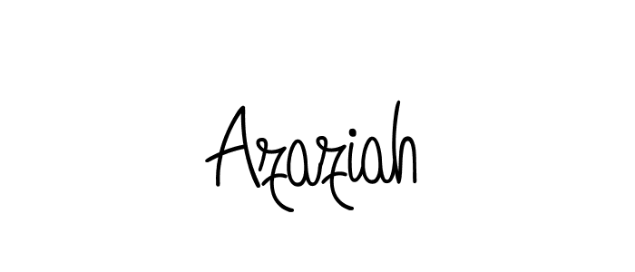 Make a beautiful signature design for name Azaziah. Use this online signature maker to create a handwritten signature for free. Azaziah signature style 5 images and pictures png