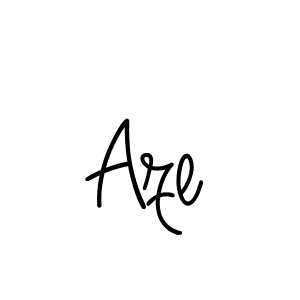 How to make Aze signature? Angelique-Rose-font-FFP is a professional autograph style. Create handwritten signature for Aze name. Aze signature style 5 images and pictures png
